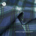 150D Polyester Brushed Fabric Printed With Check Pattern